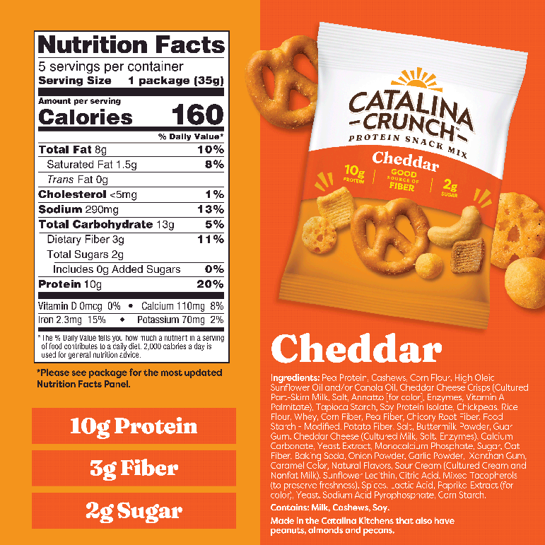 Cheddar Snack Size Snack Mix Multipack
