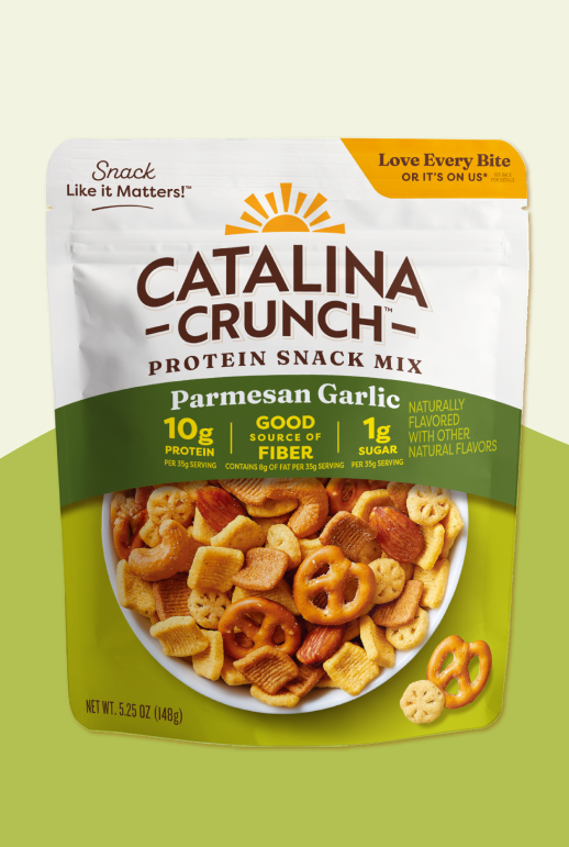 Parmesan Garlic Snack Mix