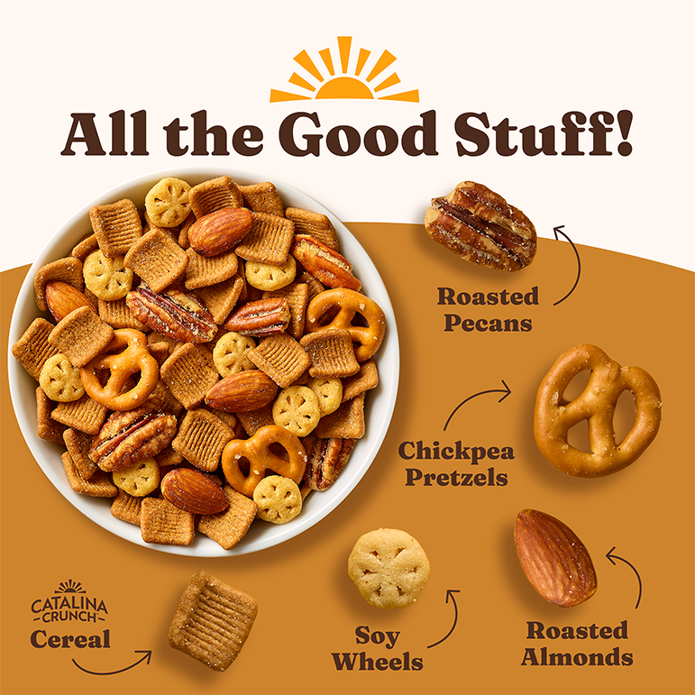 Honey Mustard Snack Mix