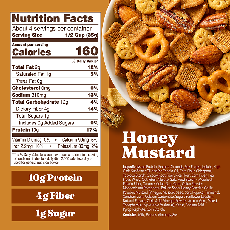 Honey Mustard Snack Mix