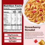 Strawberry Strudel with Strawberries Cereal