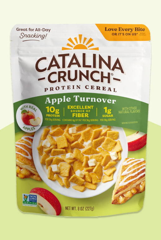 Apple Turnover with Apples Cereal