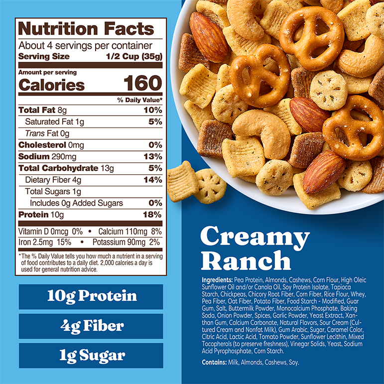 Creamy Ranch Snack Mix