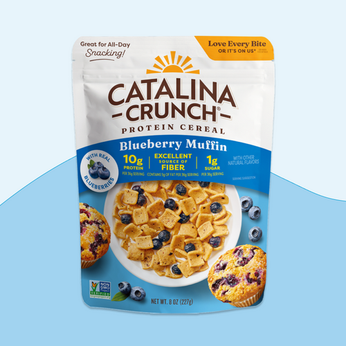 Blueberry Muffin with Blueberries Cereal