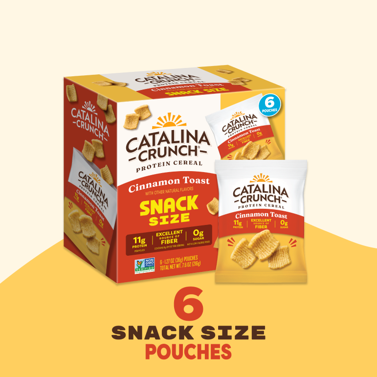 Cinnamon Toast Snack Size Cereal Multipack - Airy Versatile Multipack Routine