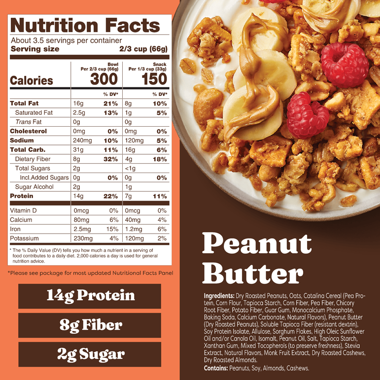 Peanut Butter Granola