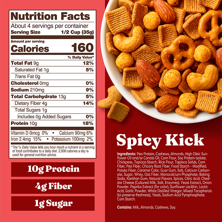 Spicy Kick Snack Mix